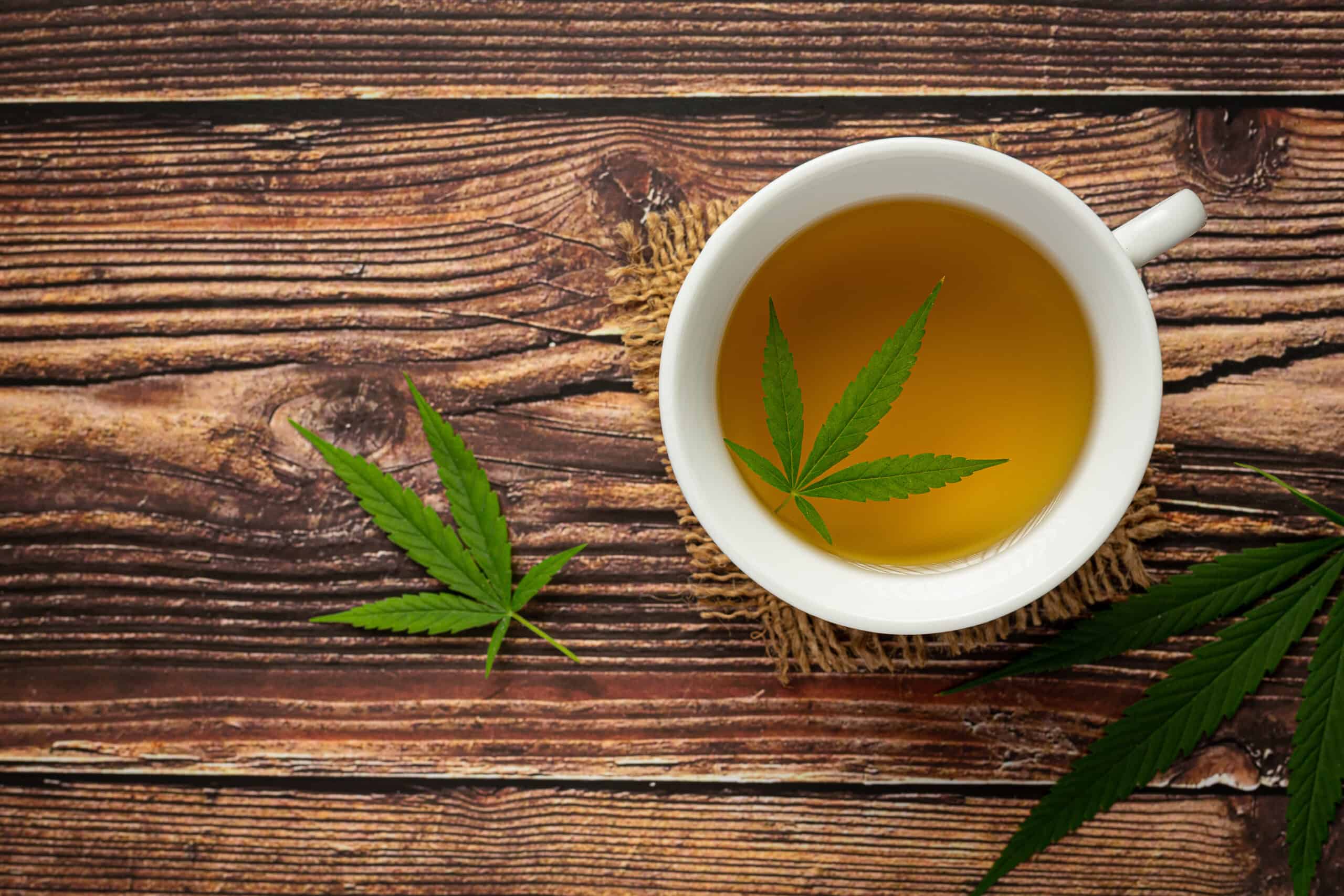 cannabis infused tea